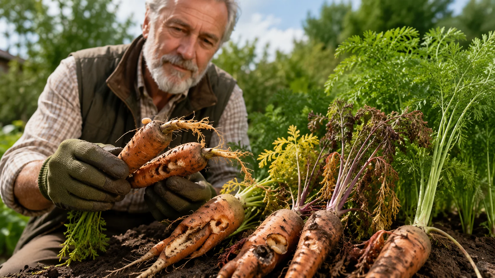 Морковная муха: признаки поражения и как защитить морковь