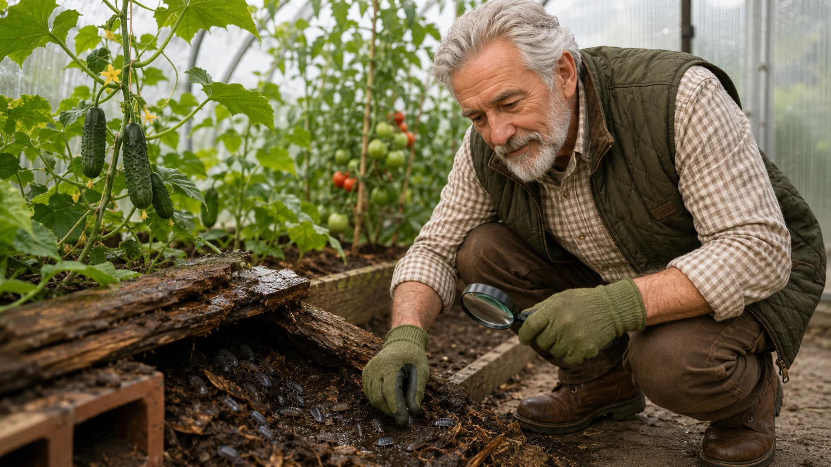 Мокрицы в теплице: вредят ли растениям и как убрать