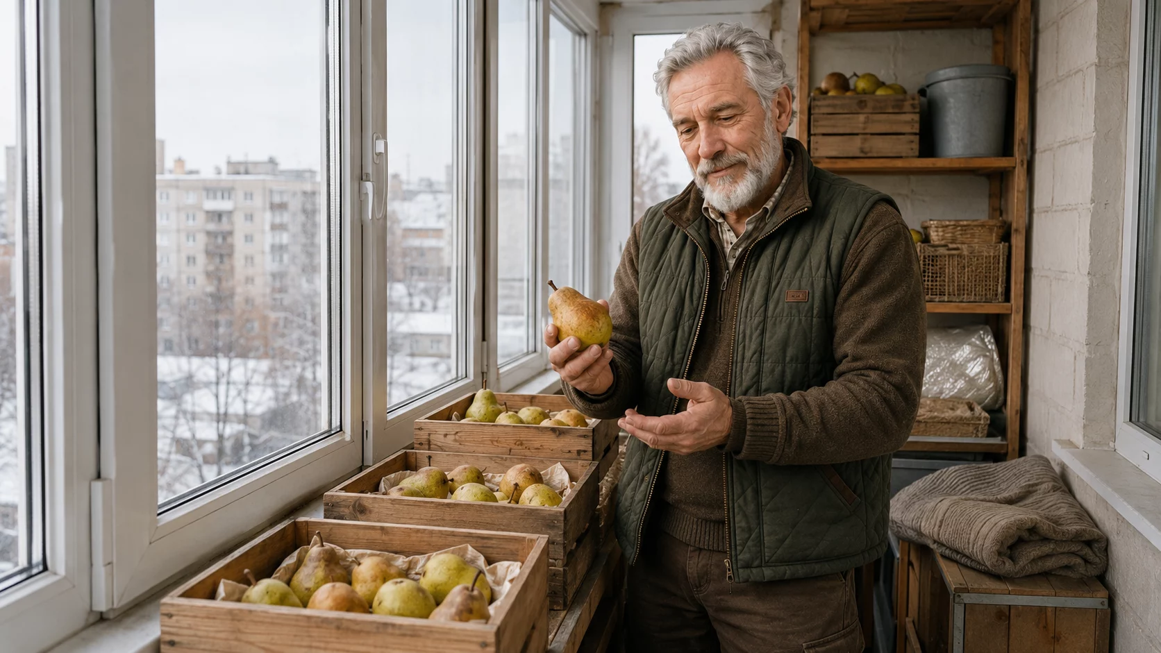 Груши на балконе: как не заморозить и не сгноить