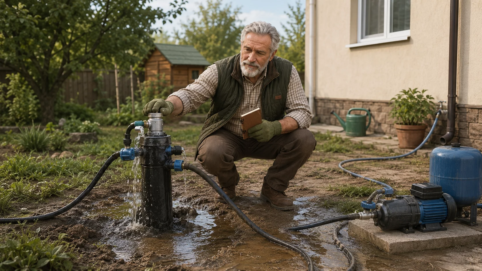 Скважина: частые ошибки, из-за которых вода уходит не туда