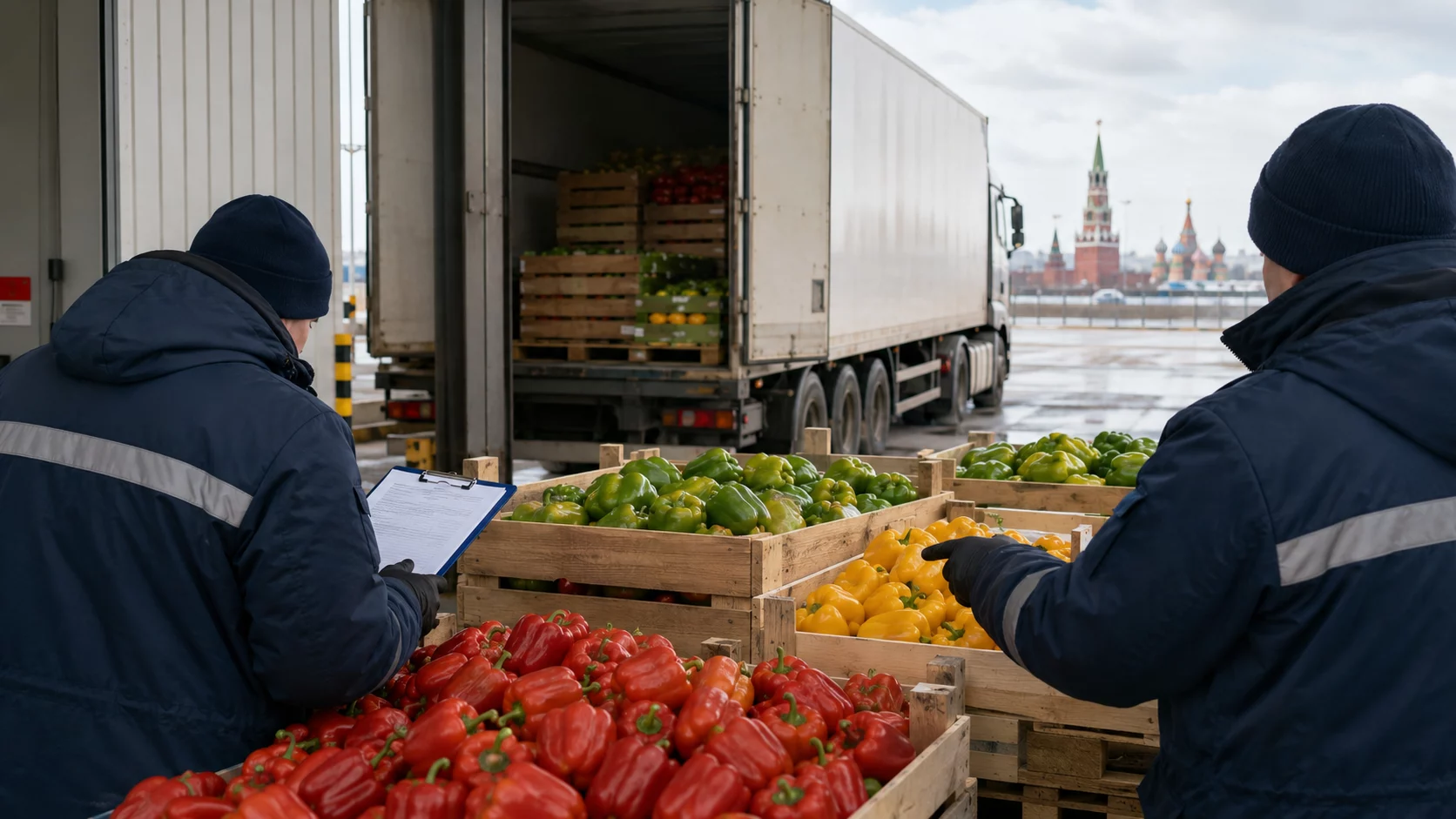 Более 13 тонн импортного перца с карантинным вредителем не попали в Москву