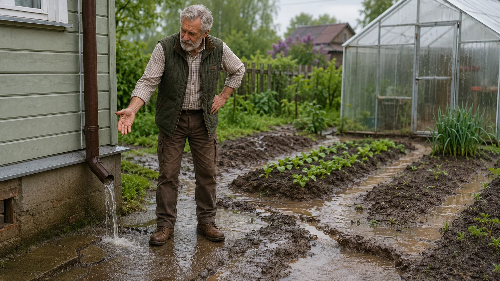 Дождевая вода: частые ошибки, из-за которых вода уходит не туда