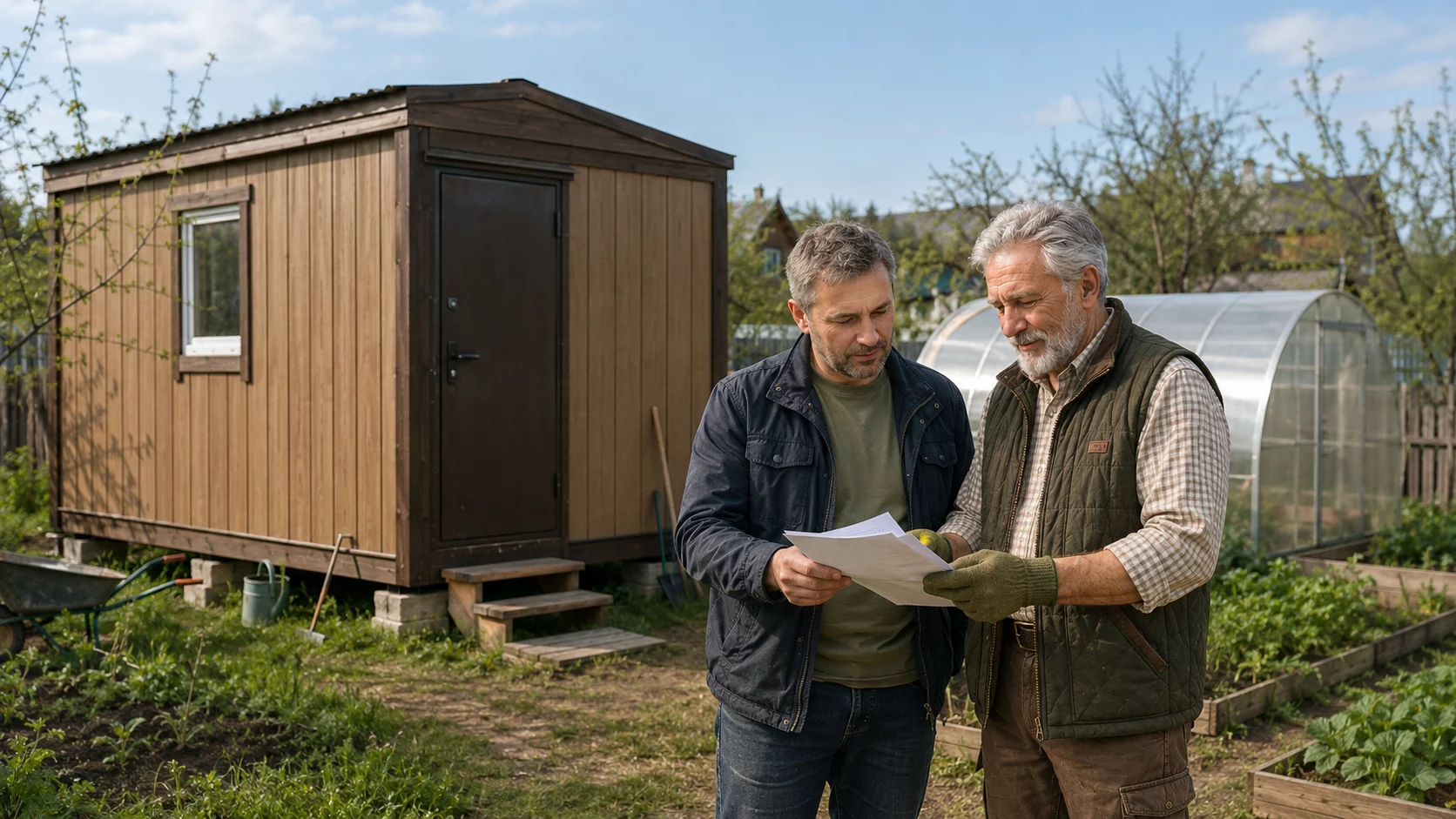 Участок с временной бытовкой: какие документы проверить в первую очередь