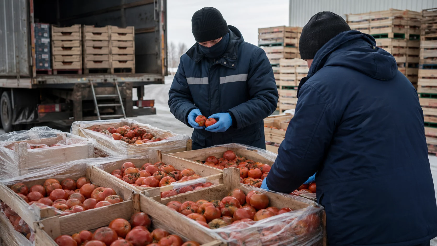 В Забайкалье задержали заражённые томаты из Китая