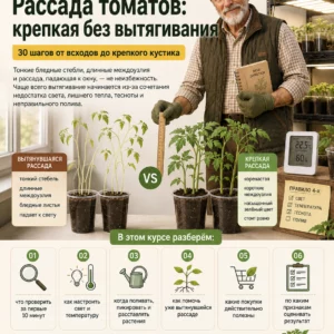 Рассада томатов крепкая без вытягивания, страница 1 из 30