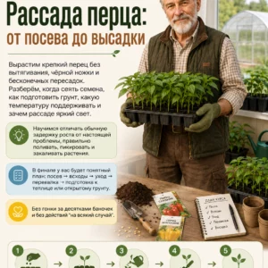 Рассада перца от посева до высадки, страница 1 из 30