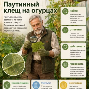 Паутинный клещ на огурцах, страница 1 из 30
