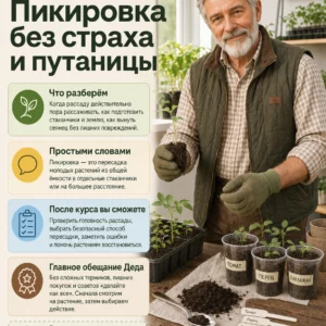 Пикировка рассады простым языком, страница 1 из 30