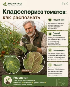 Мини-курс PDF «Кладоспориоз томатов как распознать»