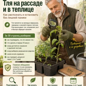 Тля на рассаде и в теплице, страница 1 из 30
