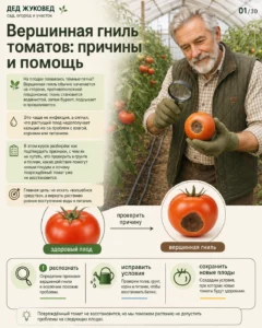 Мини-курс PDF «Вершинная гниль томатов причины и помощь»