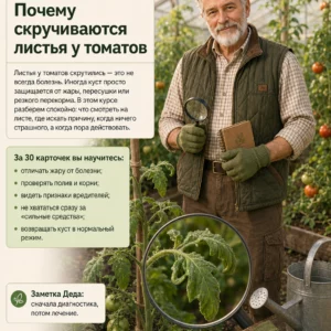 Почему скручиваются листья у томатов, страница 1 из 30