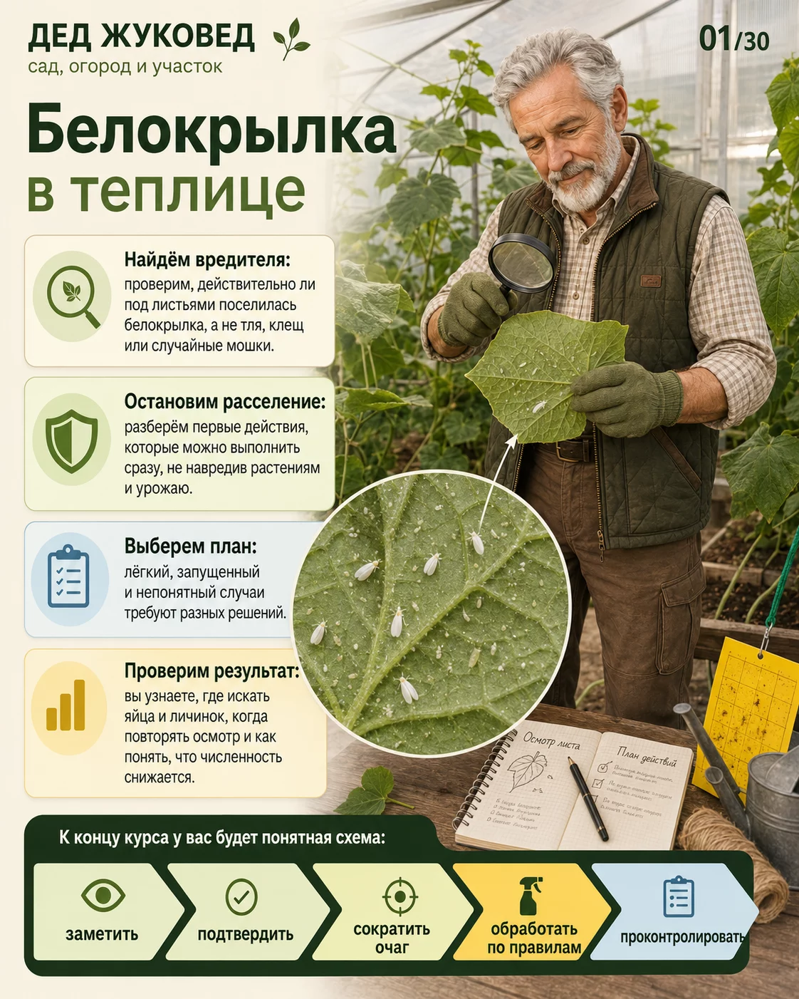 Белокрылка в теплице, страница 1 из 30