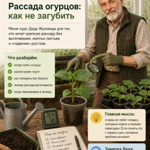 Рассада огурцов как не загубить, страница 1 из 30