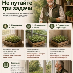 Закаливание рассады перед дачей, страница 1 из 30