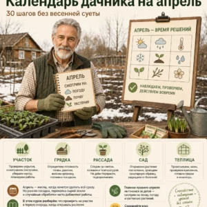 Календарь дачника на апрель, страница 1 из 30