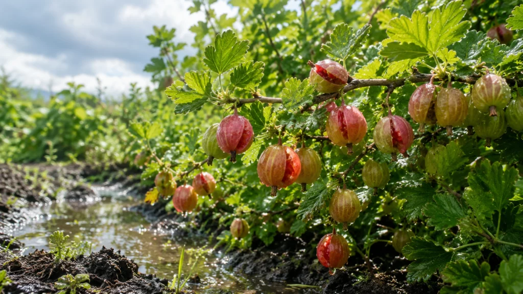 Почему крыжовник лопается на кусте Почему крыжовник лопается на кусте