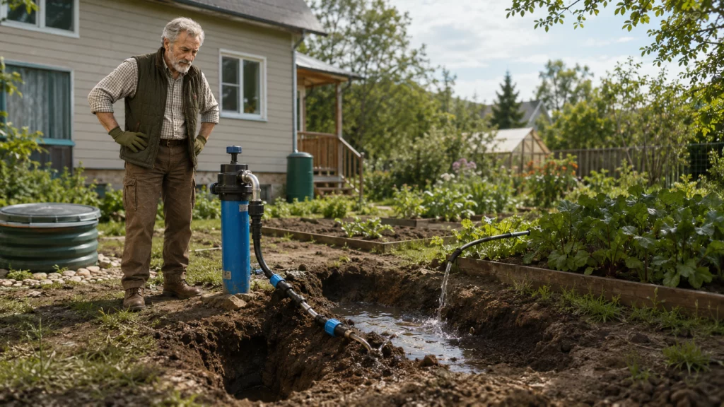 Что значит «вода уходит не туда» Что значит «вода уходит не туда»