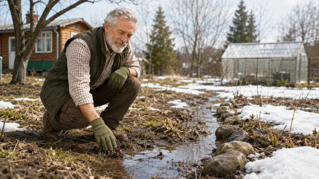 Когда проверять дренаж весной Когда проверять дренаж весной