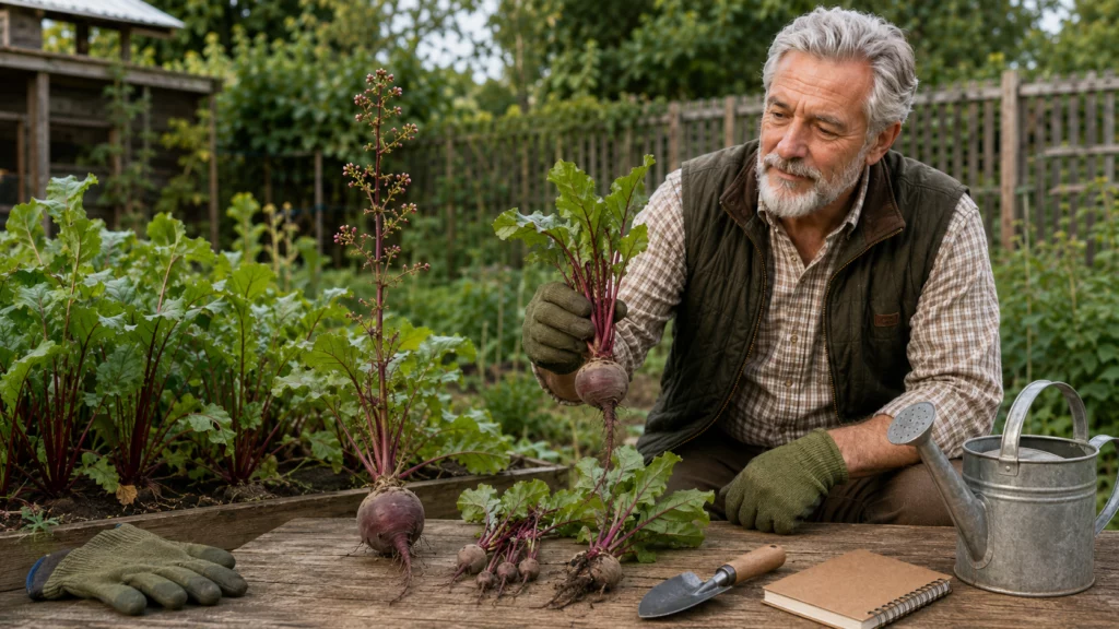 Как понять, что свекла действительно уходит в стрелку