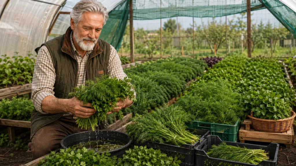 Когда выращивание укропа и петрушки на продажу имеет смысл