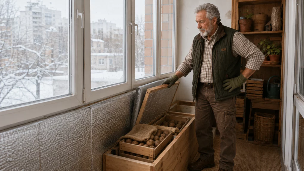 Подходит ли балкон для зимнего хранения