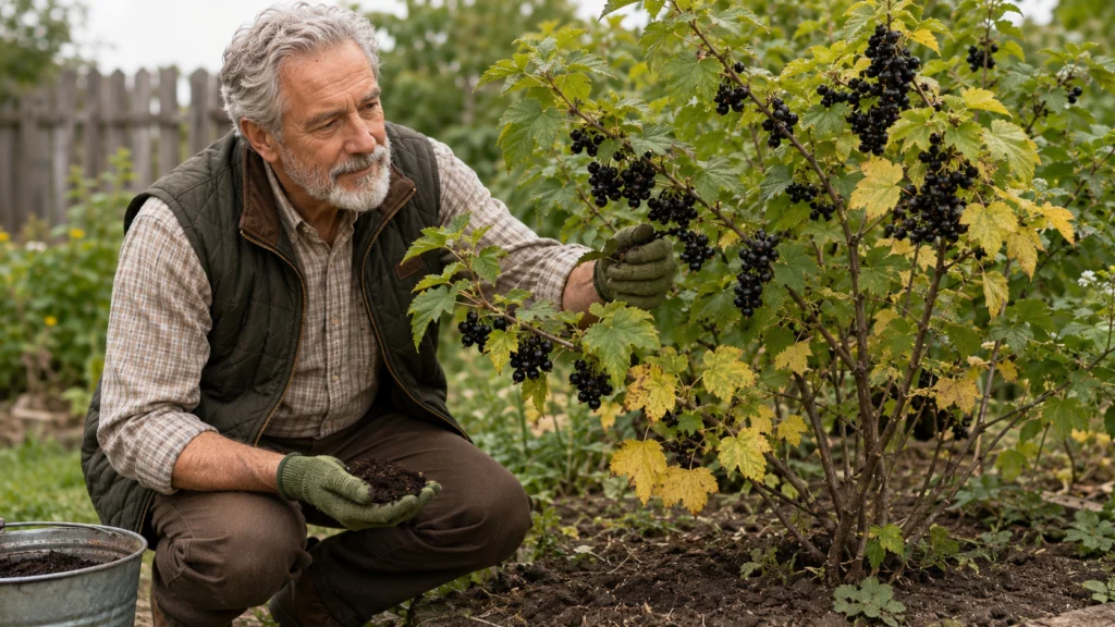 Когда виновато питание: куст кормит ягоды и сам голодает