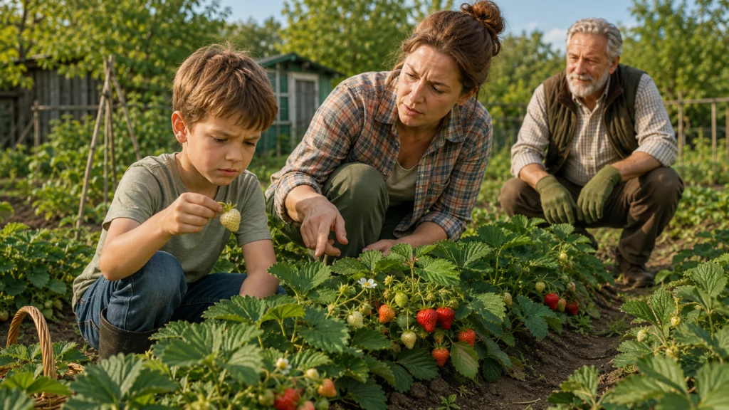 Ошибка № 3: не научили отличать спелую ягоду Ошибка № 3: не научили отличать спелую ягоду