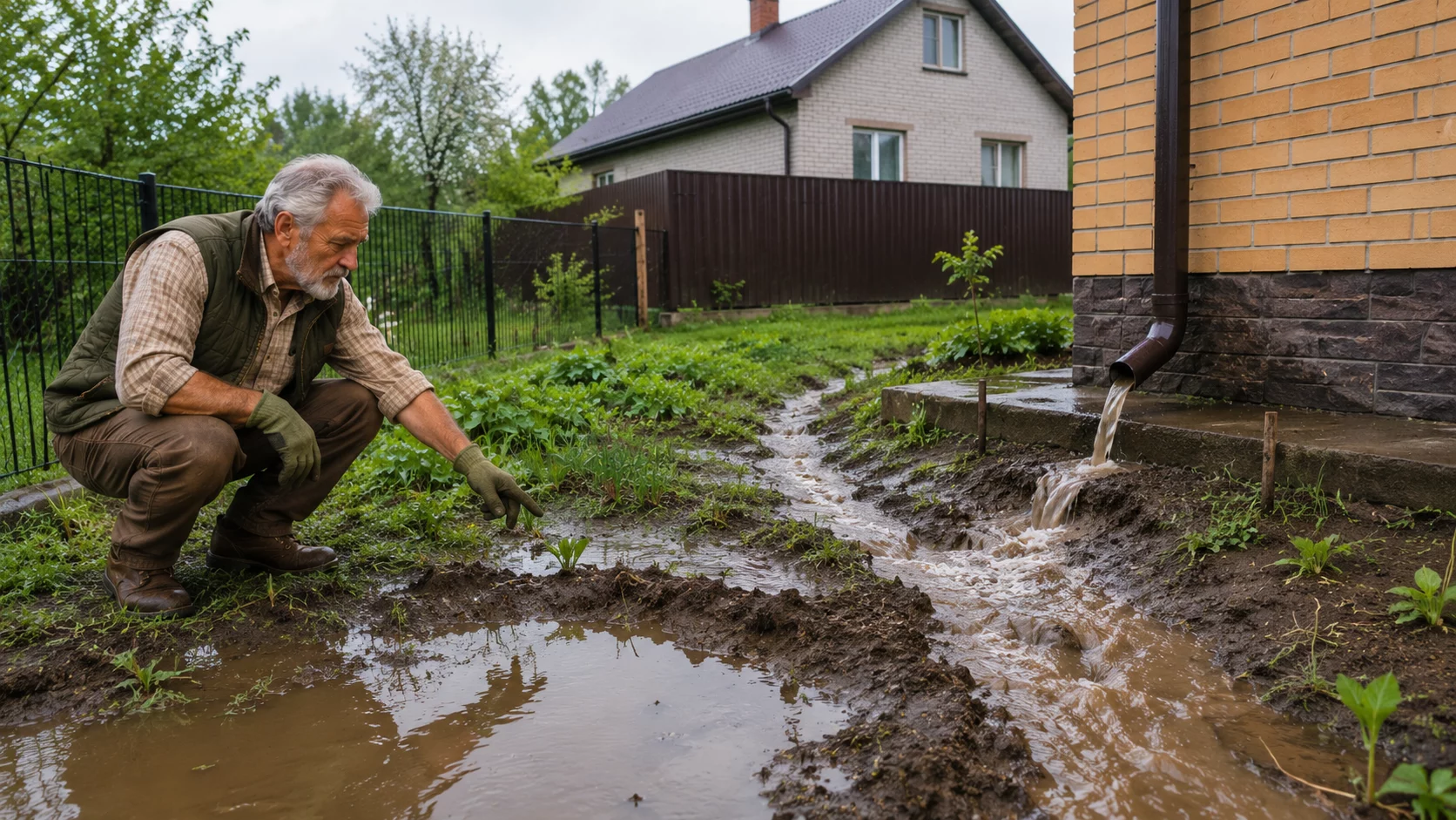 Вода с соседской крыши течёт на участок: куда обращаться сначала и какой ответ запросить письменно
