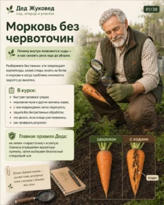 Мини-курс PDF «Морковь без червоточин»
