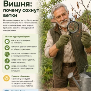 Вишня почему сохнут ветки, страница 1 из 30