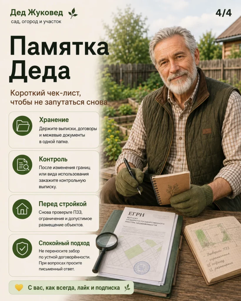 Инфографика 4/4: Участок с неясным назначением: какие документы проверить в первую очередь