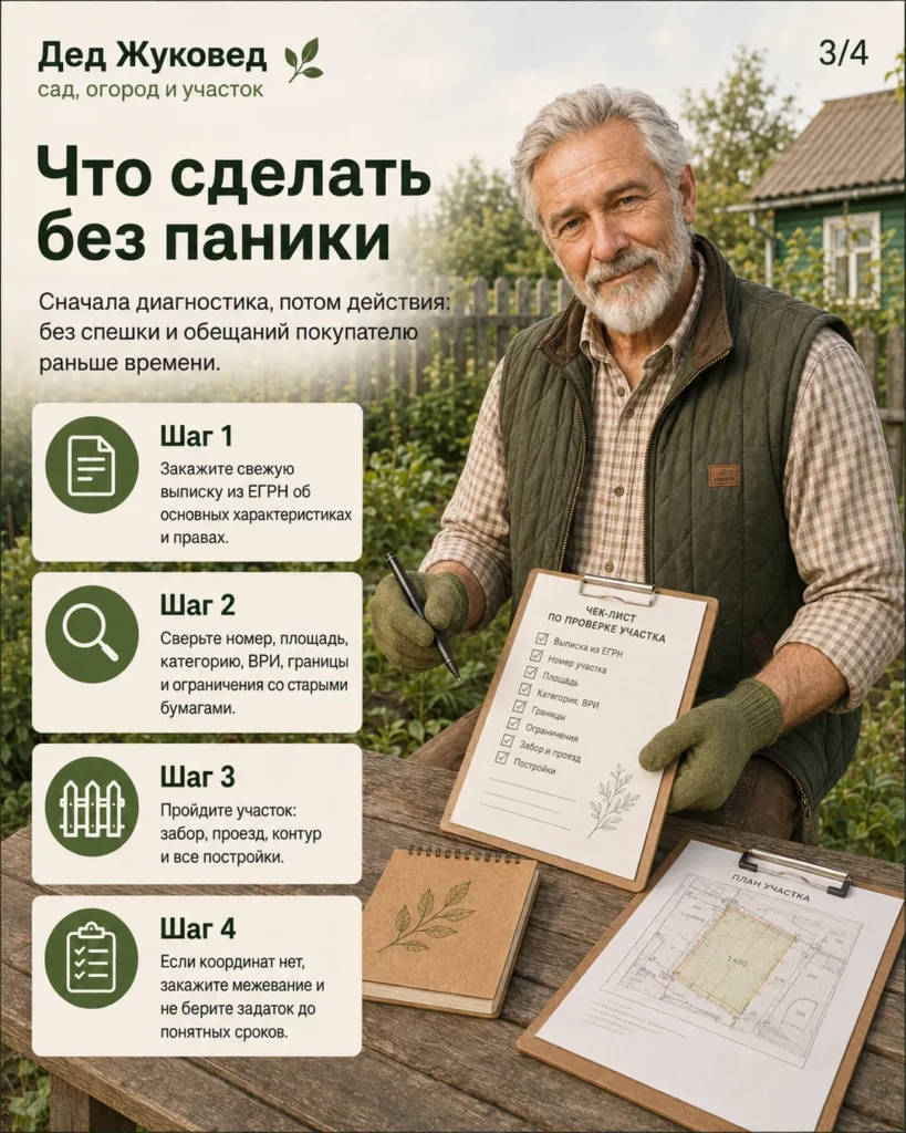 Инфографика 3/4: Участок с неясным назначением: какие риски могут всплыть перед продажей