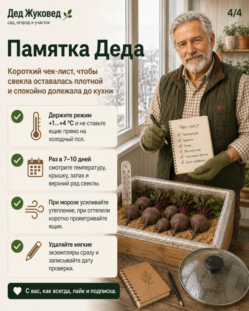 Инфографика 4/4: Свекла на балконе: как не заморозить и не сгноить